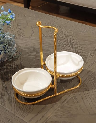 حاملة ملاعق مذهبة Moving Spoon Holder Golden