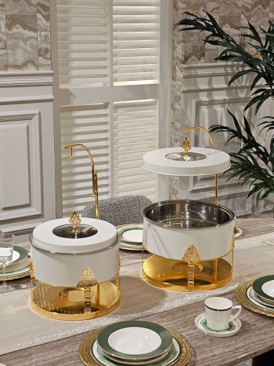 بوفيه سخانات طعام FW-15-WG Food Warmer Buffet Set