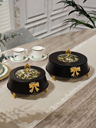 طقم تمرية تقديم DT-16-BKG -Date Plate- Date Serving Plates