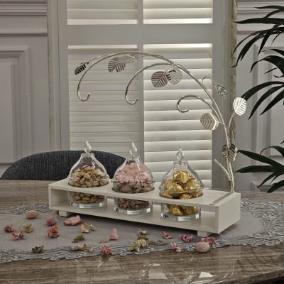 صحون تقديم شوكولا, صحون مكسرات Sl-15-3S